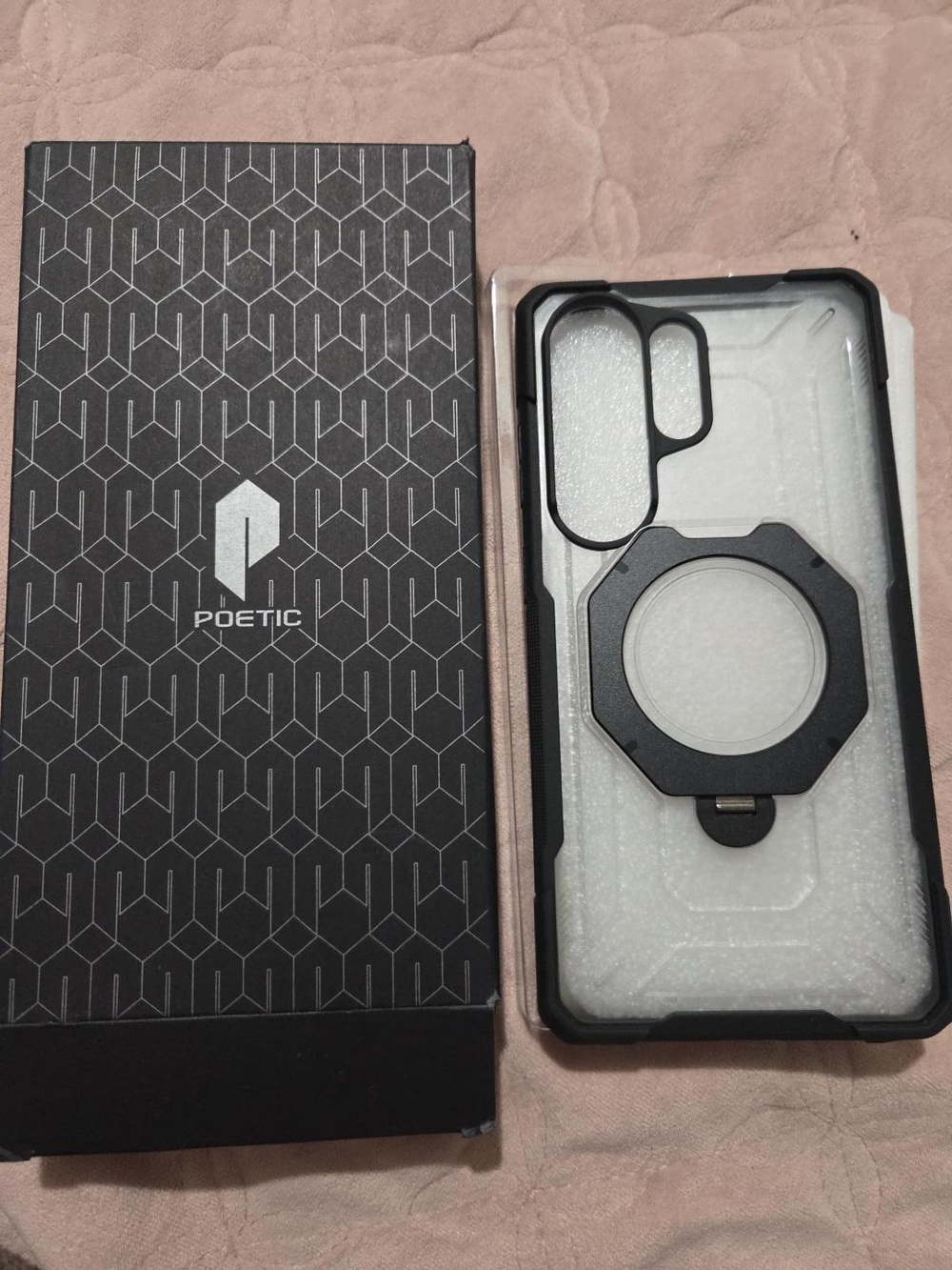 Poetic Spartan Series Case for Samsung Galaxy S26 Ultra Black & Clear NWT
